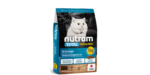 Nutram chat sans grain truite/saumon T24 5.4kg